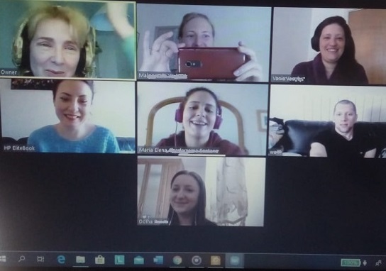 Online live video English classes from Dublin 